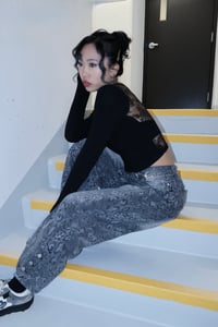 Image 2 of Eclipse Lace Back Top
