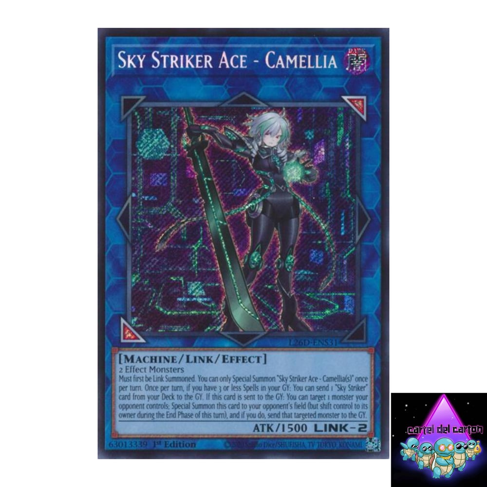 Image of Sky Striker Ace Camellia Secret Rare 1st Ed NM