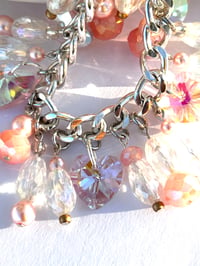 Image 4 of Pink Heart Charm Necklace 