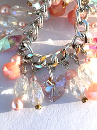 Image 5 of Pink Heart Charm Necklace 