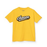 Image 5 of Kids "Chosen" Graphic Tee – Bold Retro Script Youth T‑Shirt