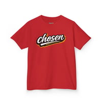Image 2 of Kids "Chosen" Graphic Tee – Bold Retro Script Youth T‑Shirt