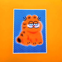 Image 1 of Garfield Riso Print