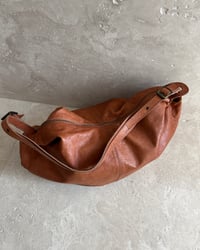 Image 9 of ITALIAN TAN LEATHER SHOULDER BAG