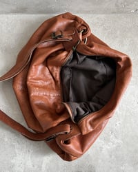 Image 13 of ITALIAN TAN LEATHER SHOULDER BAG