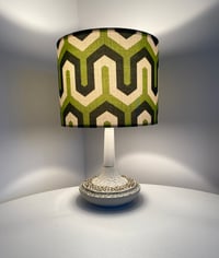 Image 1 of Mid Century Green Lamp