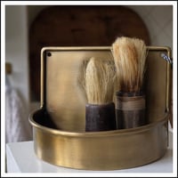Image 1 of 'Society Inc' Brass Bathroom Caddy 