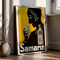 Image 1 of Samarin Vintage Swedish Beverage Poster
