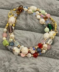 Image 2 of Confetti pearl bracelet 