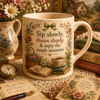 Image 5 of Vintage Cottage Coffee & Tea Mug Collection