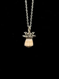 Abbreviated Cone Pendant w/ Sea Urchin Cap 
