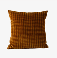 Image 1 of Tobacco Diamond Cushion