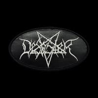 DESASTER FAUX LEATHER LOGO OFFICIAL PATCH