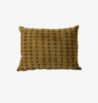 Image 1 of Olive Dot Velvet Cushion