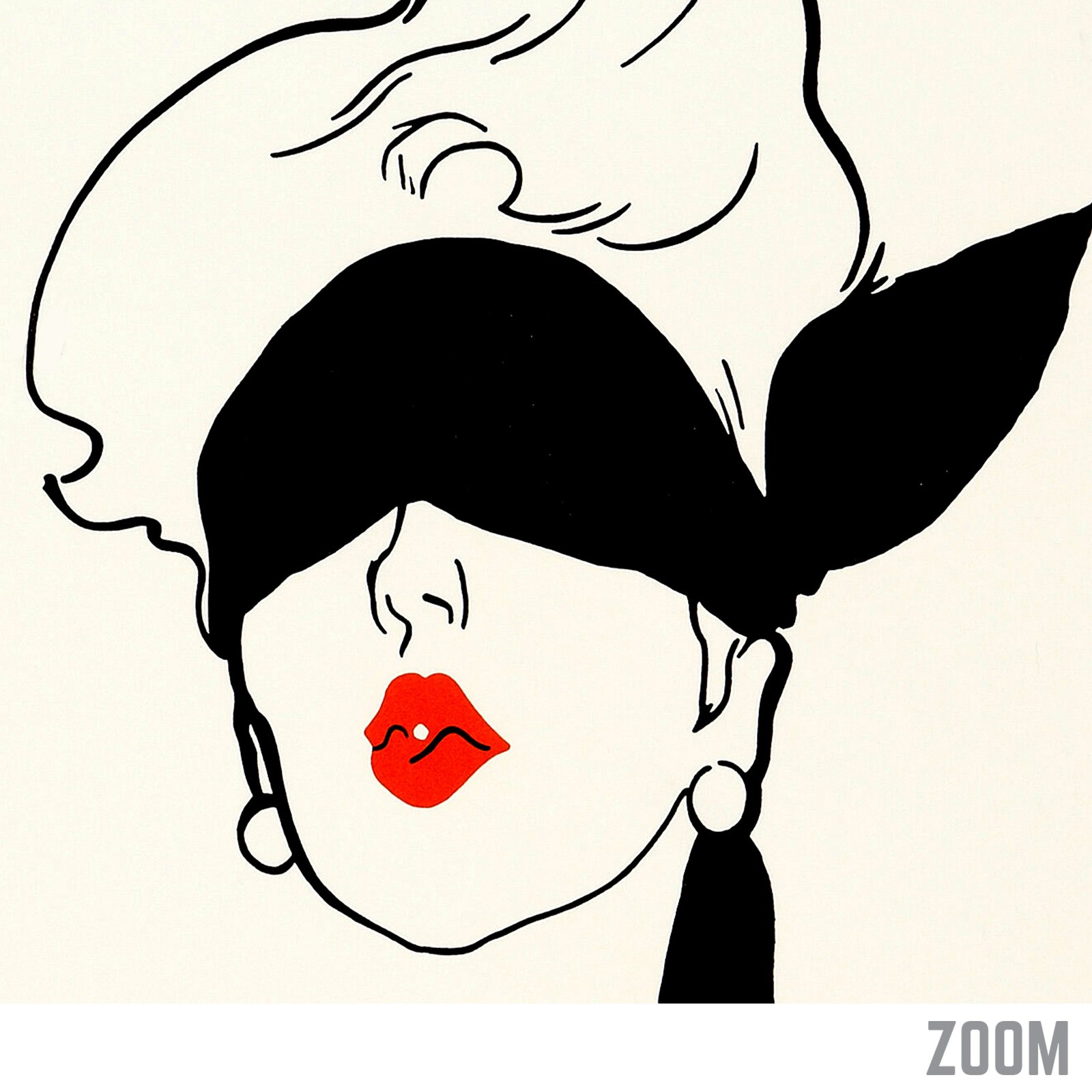 Le Rouge Baiser Poster – Rene Gruau Wall Art | Vintage Poster Boutique