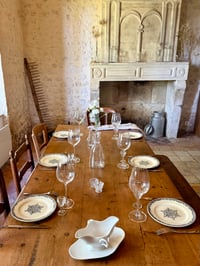 Image 15 of Service assiettes Jules vieillard Bordeaux en terre de fer - Art de la table 