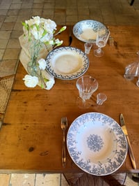Image 12 of Assiettes creuses en terre de fer KG Luneville modèle Neva - Art de la table 