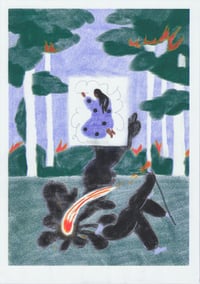 Image 1 of Let's keep drawing - A4 (riso)