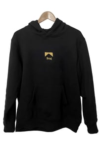 MARLBORO HOODIE <BR> TAR BLACK / GOLD CLASS Image of MARLBORO HOODIE <BR> TAR BLACK / GOLD CLASS