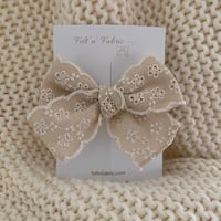 Linen bow / Mellow 