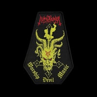 NUNSLAUGHTER - WORSHIP DEVIL MUSIC OFFICIAL PATCH