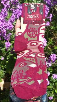 Image 2 of Socks: pigeons