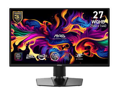 Image of MAG 272UP QD-OLED X24 Gaming Monitor – $649