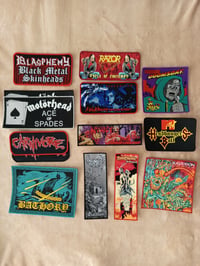 Imported and personal collection items 4: stripes and oversized patches