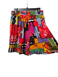 Image 2 of Vintage Colorful Size 18 Shorts