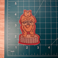 Image 3 of Crystal Lake Bear Sticker