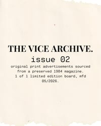 Image 2 of VICE ARCHIVE. ISSUE02. Players 32mm.