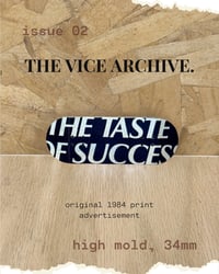 Image 1 of VICE ARCHIVE. ISSUE02. Vantage Taste 34mm.