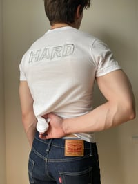 Image 1 of Silver Hard T-shirt White