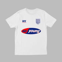 Image 1 of SY England '26 Home White Short Sleeve T-Shirt