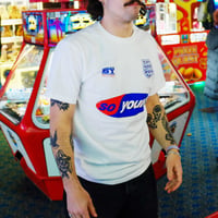 Image 4 of SY England '26 Home White Short Sleeve T-Shirt