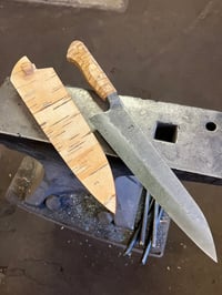 Image 1 of Integral damascus gyuto