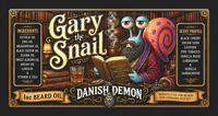 Image 2 of Gary the Snail (Cherry cream smoke in a velvet cigar lounge)
