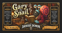 Image 3 of Gary the Snail (Cherry cream smoke in a velvet cigar lounge)