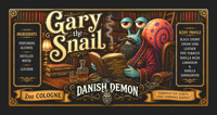 Image 4 of Gary the Snail (Cherry cream smoke in a velvet cigar lounge)