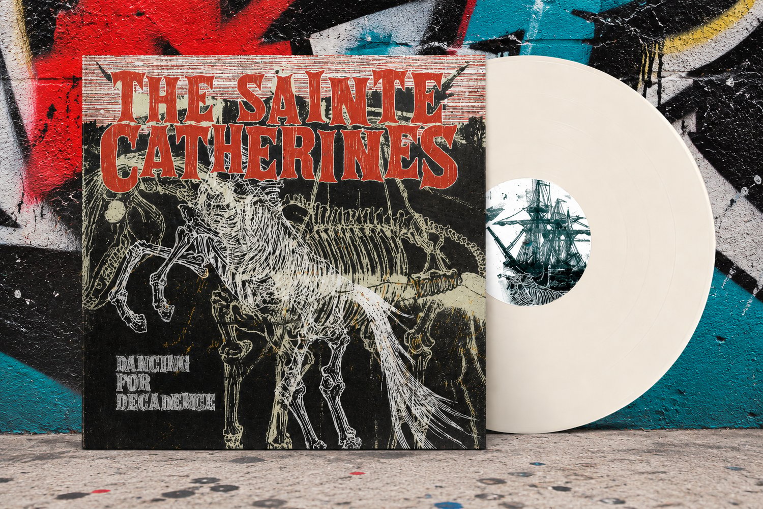 Image of The Sainte Catherines " Dancing For Decadence" LP ( 20e anniversaire / 20th anniversary )