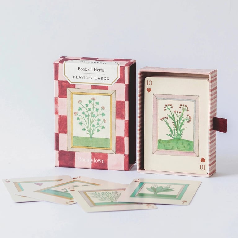 JEU DE CARTES À JOUER - LIVRE DES PLANTES Image 4