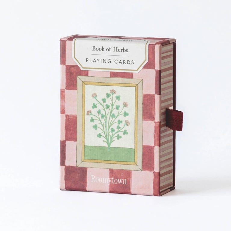 JEU DE CARTES À JOUER - LIVRE DES PLANTES Image 5