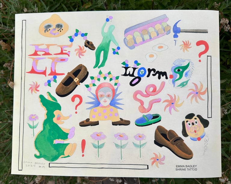 Worm Print
