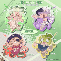 Image 2 of Dr. Stone Double Sided charms