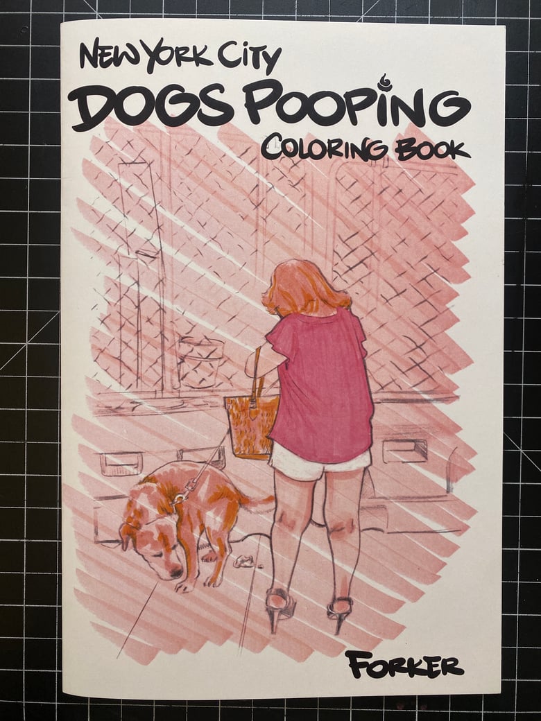 Image of Dogs Pooping Coloring Book