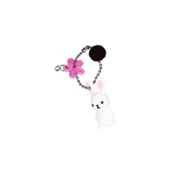 Image 1 of CANDY PLAY BUNNY PONPON BAG CHARM