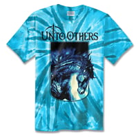 Image 2 of Strength II ...Deep Cuts Turquoise Tie Dye Tee (PRE-ORDER)
