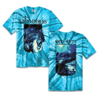 Image 1 of Strength II ...Deep Cuts Turquoise Tie Dye Tee (PRE-ORDER)