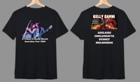 Image 1 of KELLY GARNI AUSTRALIAN TOUR  - T SHIRT/TOTE BAG/SIGNED PROMO CARD