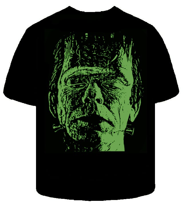 Image of Preorder FRANK "GLOW IN DARK" - Mens shirt  -  ships june 27th
